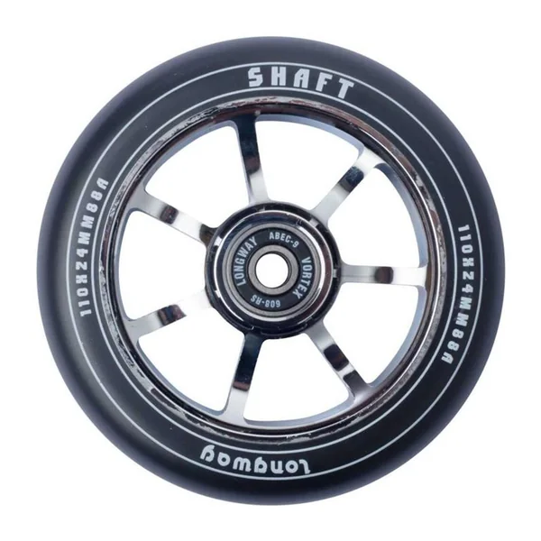 Roue trottinette LONGWAY Shaft Chrome