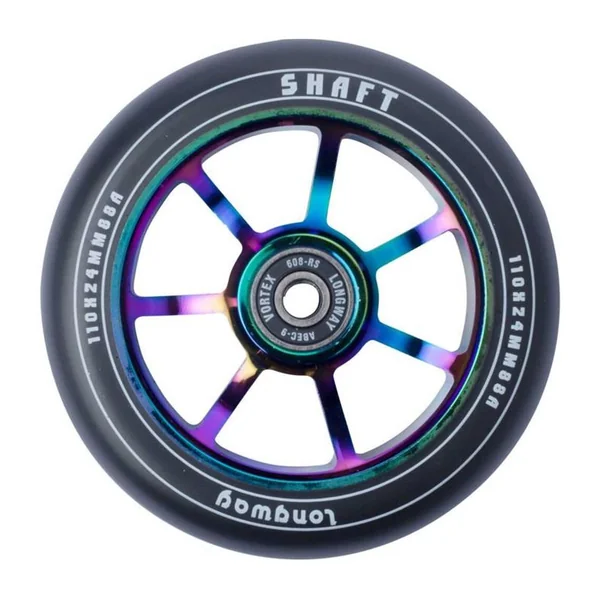 Roue trottinette LONGWAY Shaft Neochrome