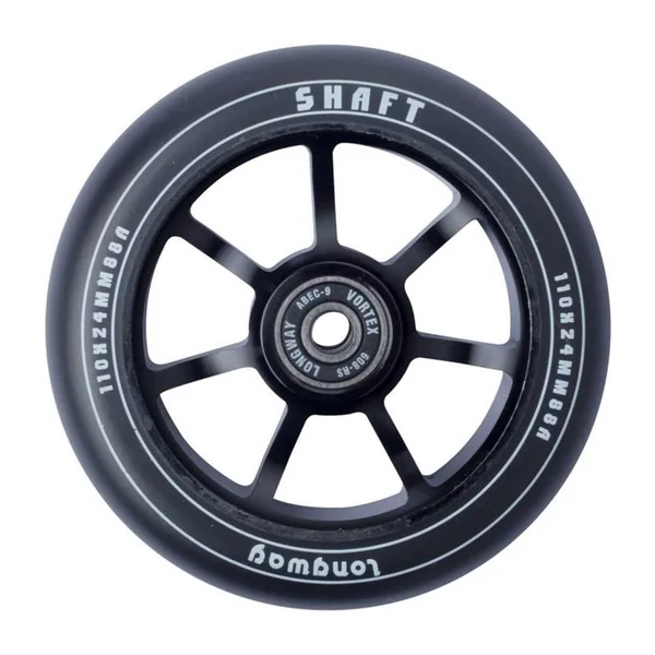 Roue trottinette LONGWAY Shaft Noir