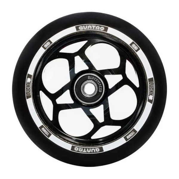 Roue trottinette LUCKY Quatro Noir 110mm