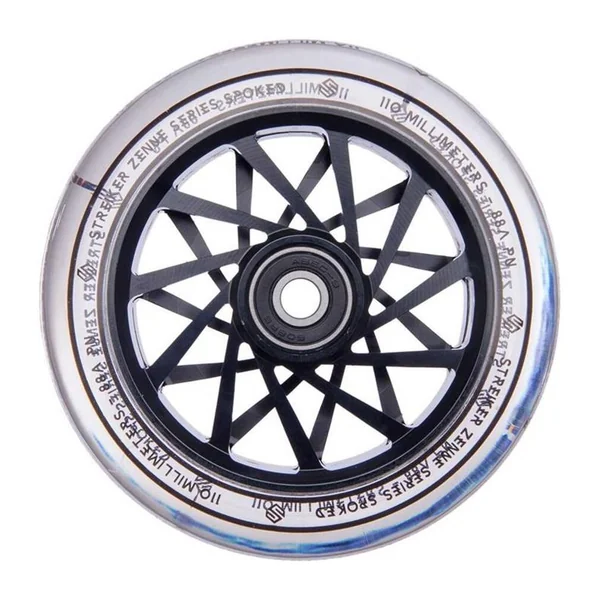 Roue trottinette STRIKER Zenue Series Clear Noir 110mm