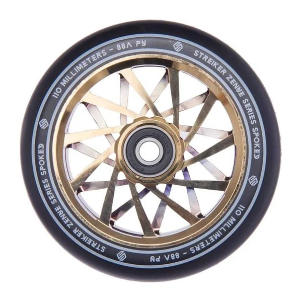 Roue trottinette STRIKER Zenue Series Gold Chrome 110mm