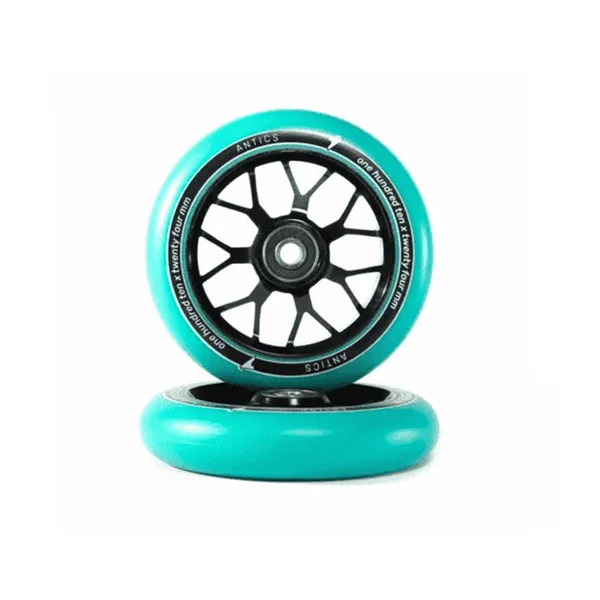Roue trottinettte ANTICS Glider Teal 110mm