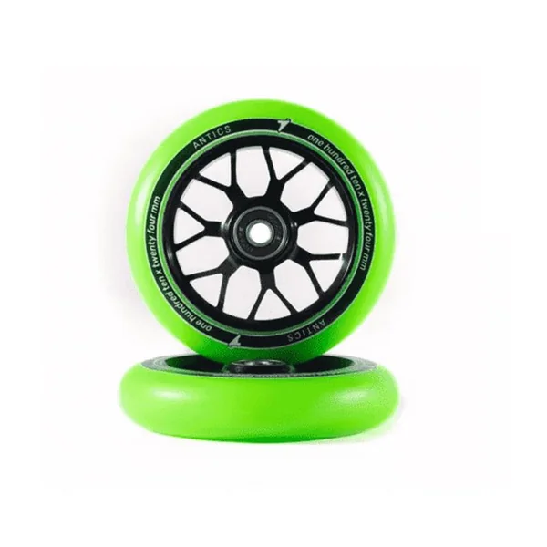 Roue trottinettte ANTICS Glider Vert 110mm