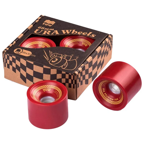 Roues longboard skate Yow Ura Wheels Set 66mm - 82A