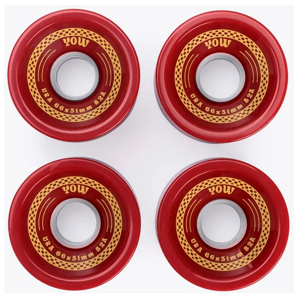Roues longboard skate Yow Ura Wheels Set 66mm - 82A
