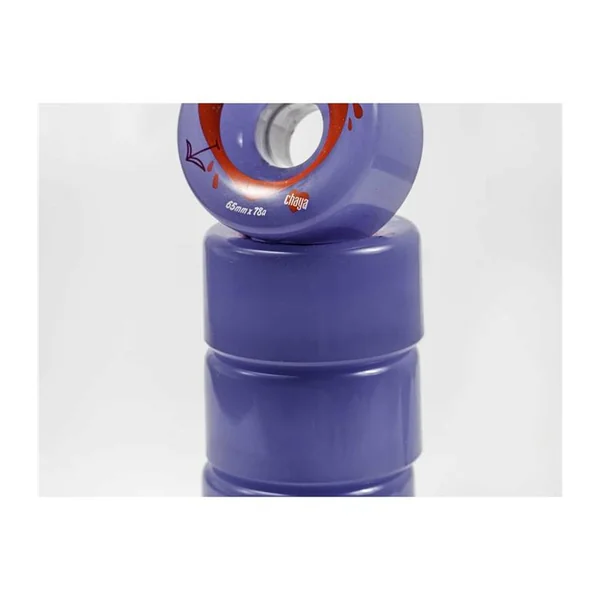 Roues roller CHAYA Big Softie`s Clear Purple