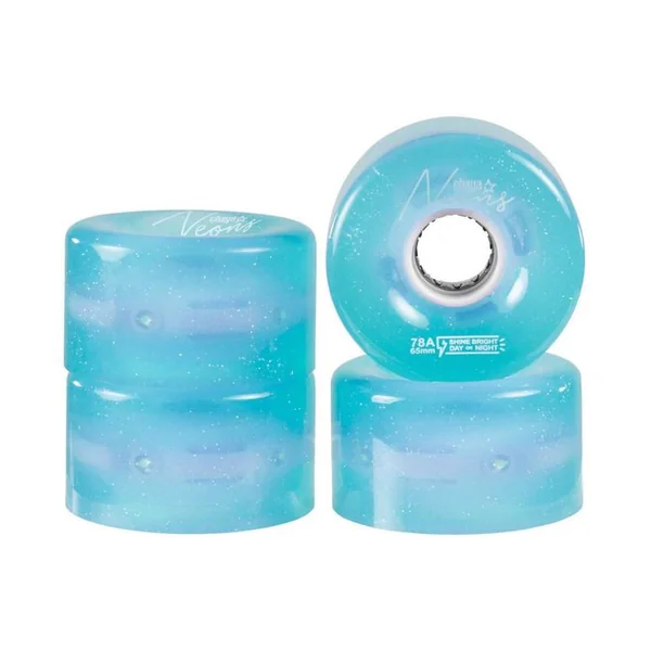 Roues roller CHAYA Neon LED Blue