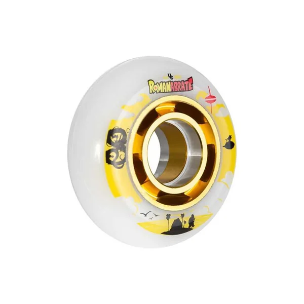 Roues roller UNDERCOVER Roman Abrate TV Line 2nd Ed. 64mm/88a Alu (pack de 4)