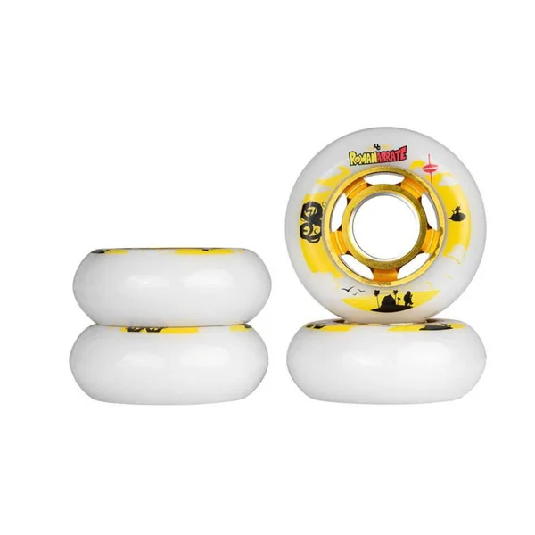 Roues roller UNDERCOVER Roman Abrate TV Line 2nd Ed. 64mm/88a Alu (pack de 4)