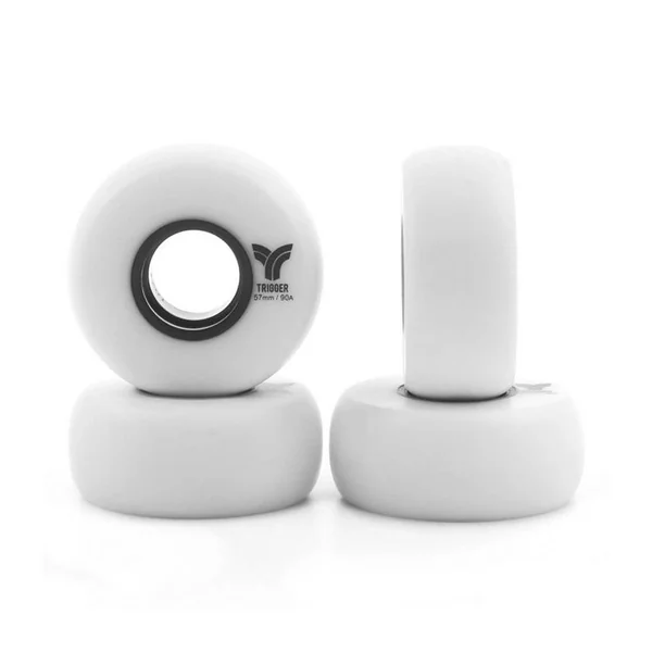 Roues rollers street TRIGGER Level 90A Blanc x4 Blanc