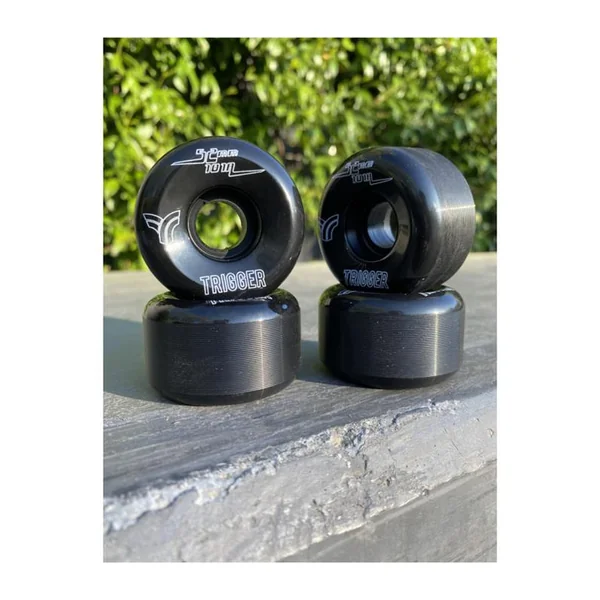Roues skate TRIGGER Conical 101A Noir 31mm x4 52 mm