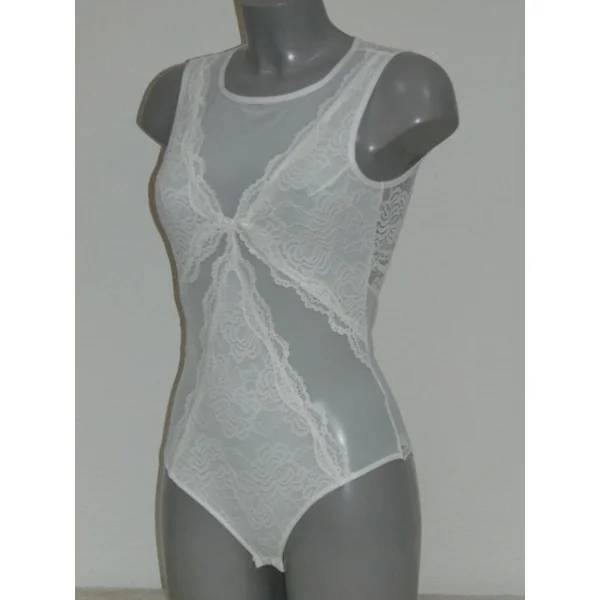 Sapph Sensual Nova blanc cassé corselet