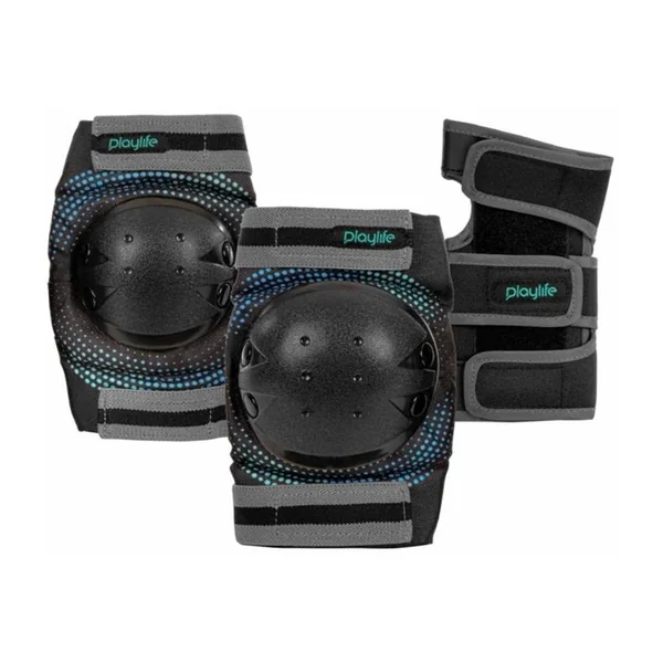 Set de protections junior PLAYLIFE Joker Blue Sky Tri-PAck