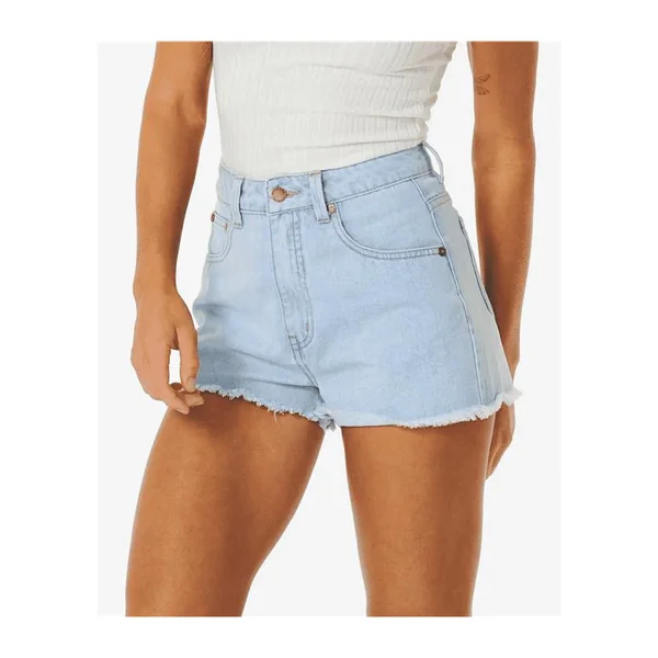 Short femme RIPCURL Amy High Waist Short Light Blue