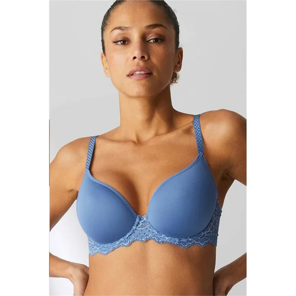 Simone Pérèle - Armature Spacer 3D galbé 40 (90) B Bleu Crépuscule Caresse