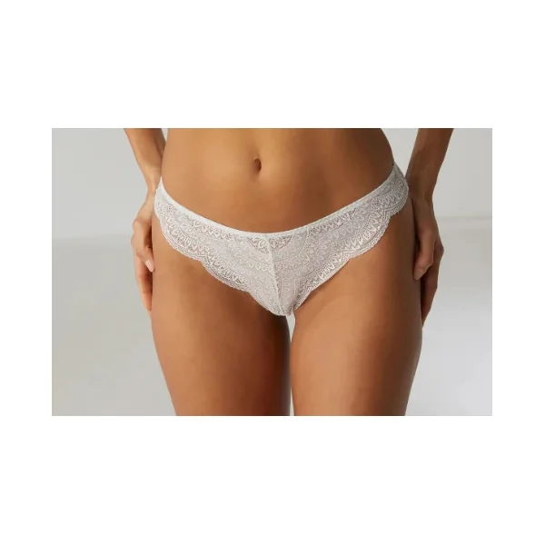 Simone Pérèle - Culotte tanga Naturel L/3 Karma