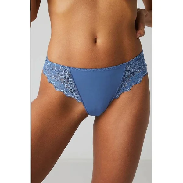 Simone Pérèle - Tanga Bleu Crépuscule XL/4 Caresse