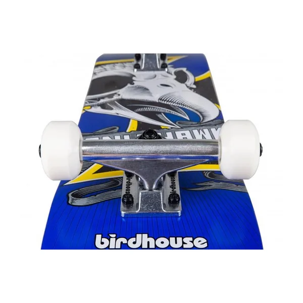 Skate BIRDHOUSE SKATEBOARDS Stage 1 Oversized Skull Mini Blue 7.25