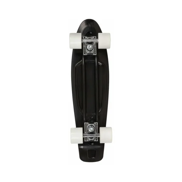 Skate cruiser PLAYLIFE Vinylboard 22*6 Black - white Wheels