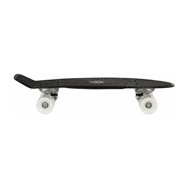 Skate cruiser PLAYLIFE Vinylboard 22*6 Black - white Wheels