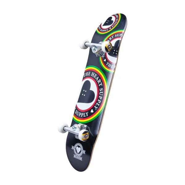 Skate HEART SUPPLY Orbit Logo Noir/Blanc/Rouge 7.75