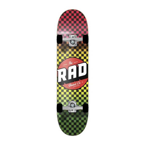 Skate RAD Checkers Progressive Rasta 7.5