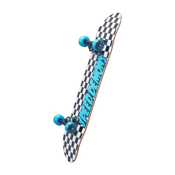 Skate SPEED DEMONS Checkers Noir/Bleu 7.75