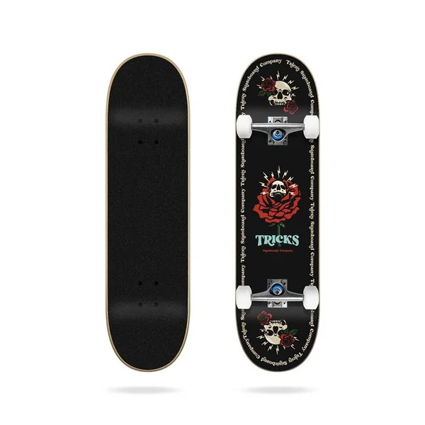 Skate TRICKS Red Rose 7.87