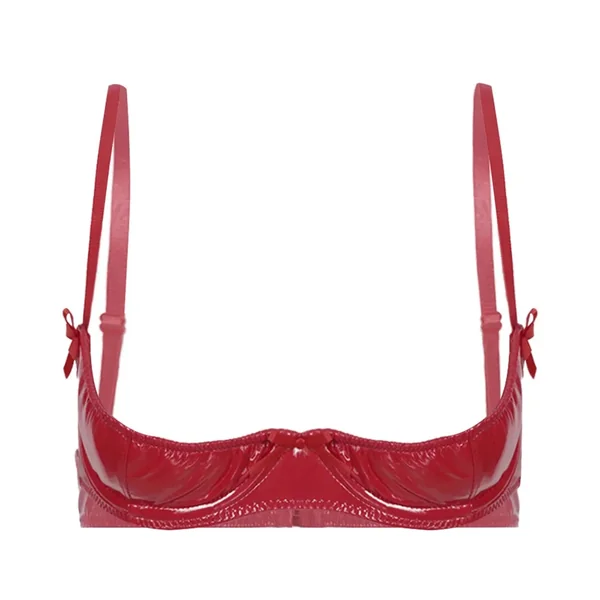 Soutien Gorge Cuir Ouvert
