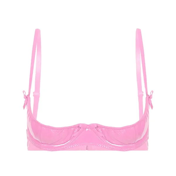 Soutien Gorge Cuir Ouvert