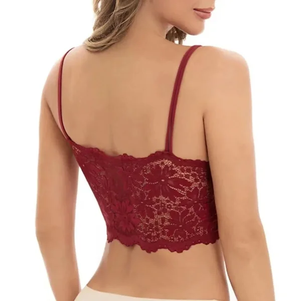 Soutien Gorge DosEn Dentelle Dorée