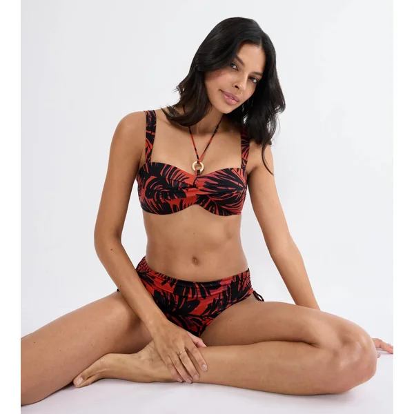 SUMMER PALM Brown - Dark Combination