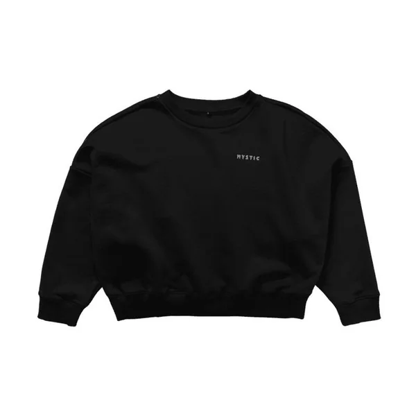 Sweat femme MYSTIC Dropped Shoulder Crew Black