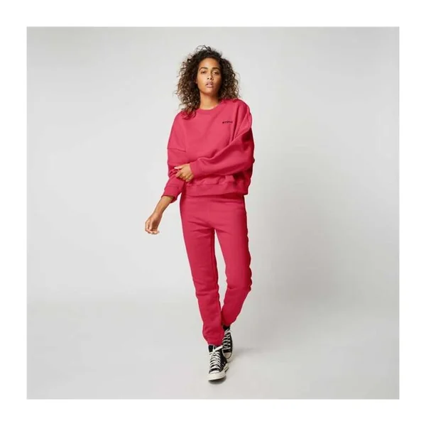 Sweat femme MYSTIC Dropped Shoulder Crew Bubblegum