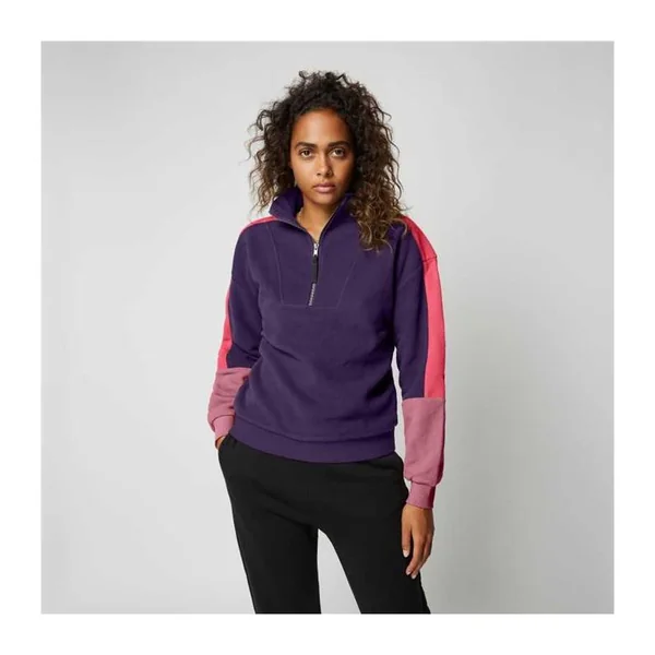 Sweat femme MYSTIC The Heat Zip Up Deep Purple