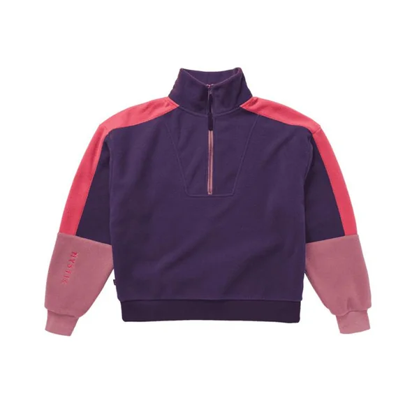 Sweat femme MYSTIC The Heat Zip Up Deep Purple