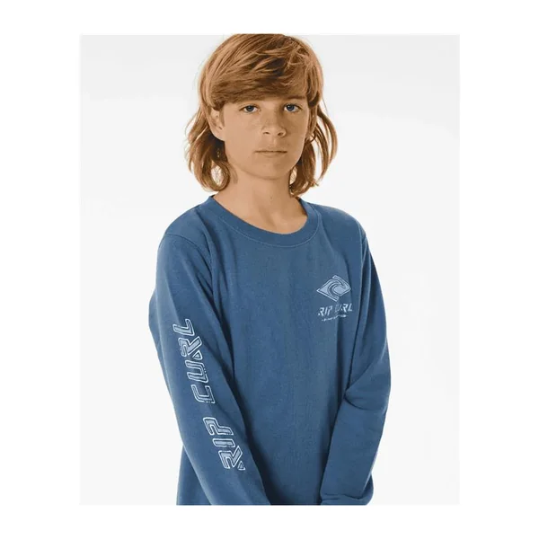 Sweat junior RIPCURL Pure Surf Crew -Boy Vintage Navy