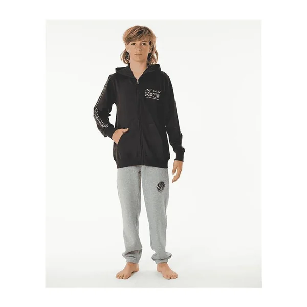 Sweat junior RIPCURL Pure Surfâ Z/T Hood- Boy Washed Black