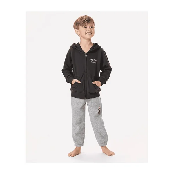 Sweat junior RIPCURL Shred Town Z/T Hood - Boy Washed Black