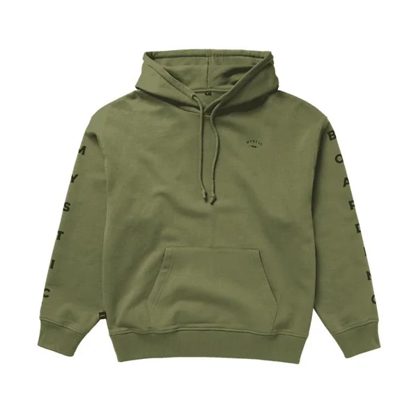 Sweat MYSTIC Bolt Hood Dark Olive