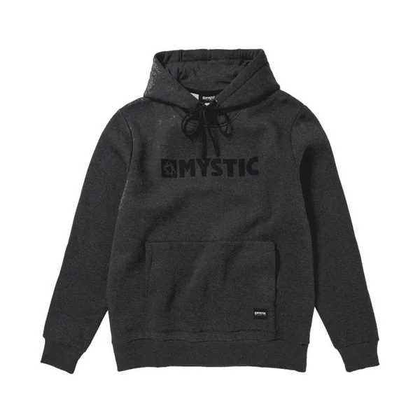 Sweat MYSTIC Brand Hood Dark Grey Melee