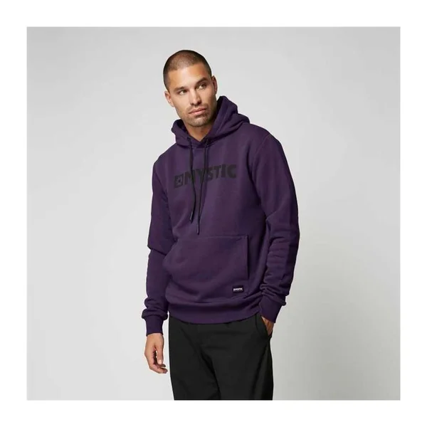Sweat MYSTIC Brand Hood Deep Purple