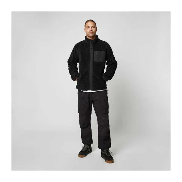Sweat MYSTIC DTS Teddy Zip thru Black