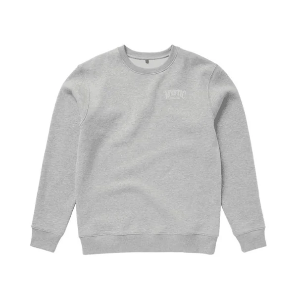 Sweat MYSTIC Ethos Crew Light Grey Melee