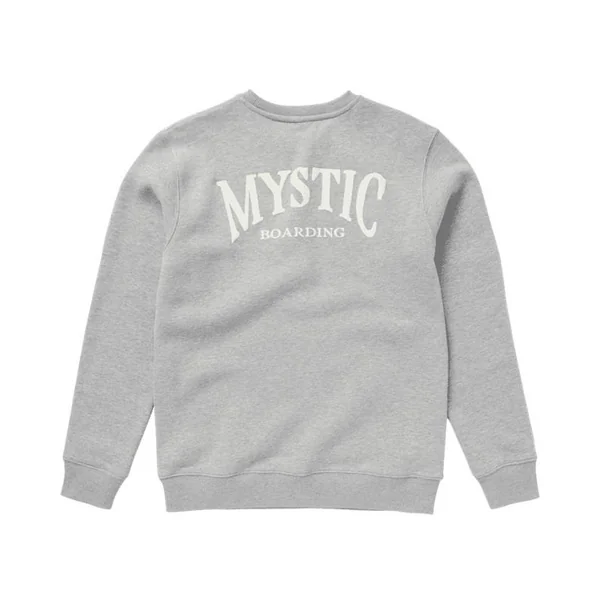 Sweat MYSTIC Ethos Crew Light Grey Melee