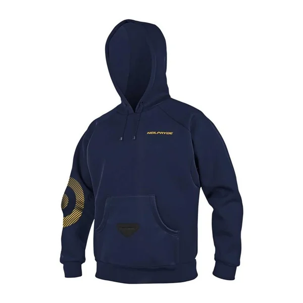 Sweat néoprène NEILPRYDE Neo Hoodie Navy/Yellow Print