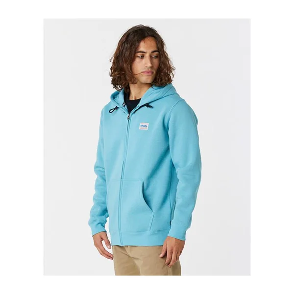 Sweat RIPCURL Horizion Zip Thru Hood Dusty Blue Taille:2XL