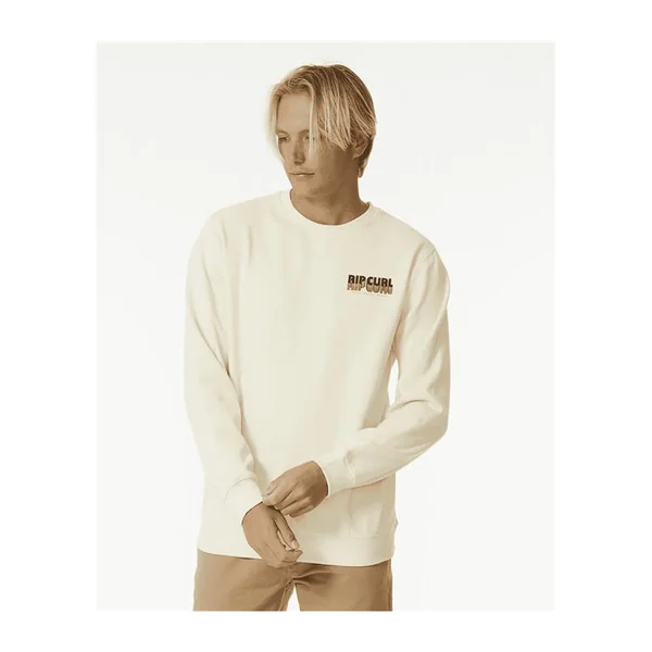 Sweat RIPCURL Surf Revival Crew Bone