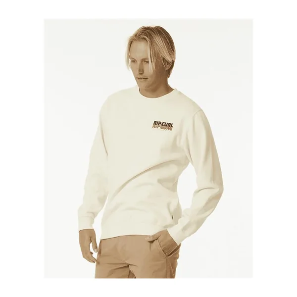 Sweat RIPCURL Surf Revival Crew Bone
